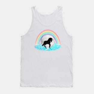 Black Unicorn Tank Top